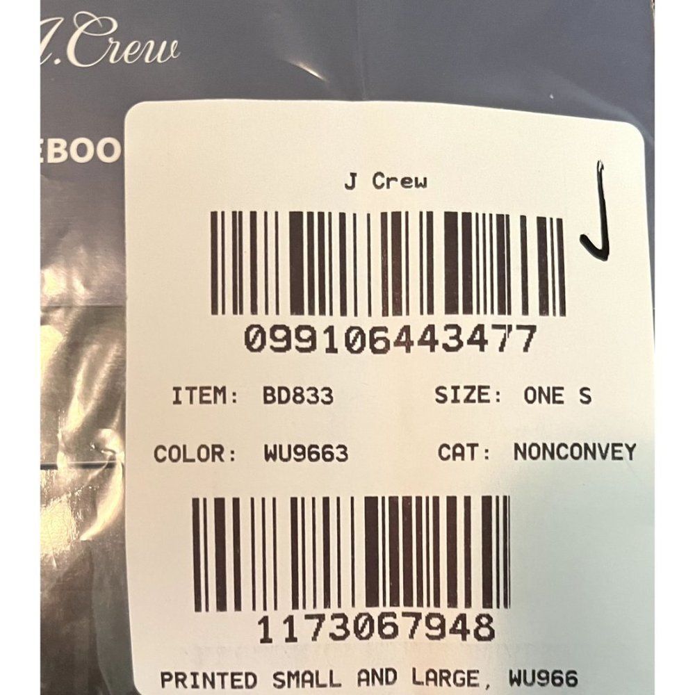 J. Crew Printed Notebook Set - Picture 2 of 2